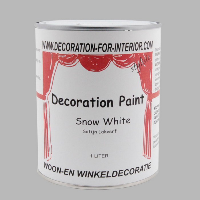 DECORATION PAINT | SNOW WHITE PEINTURE LAQUE 750 ml
